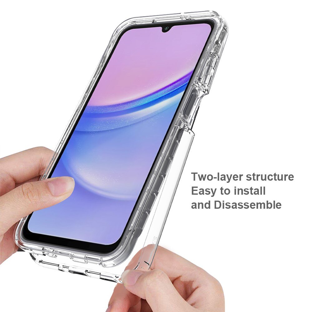 Samsung Galaxy A16 Full Protection Case Transparent