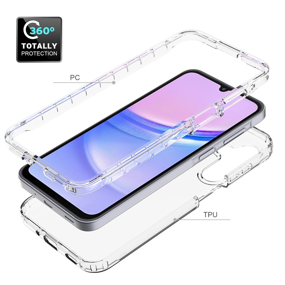 Samsung Galaxy A16 Full Protection Case Transparent