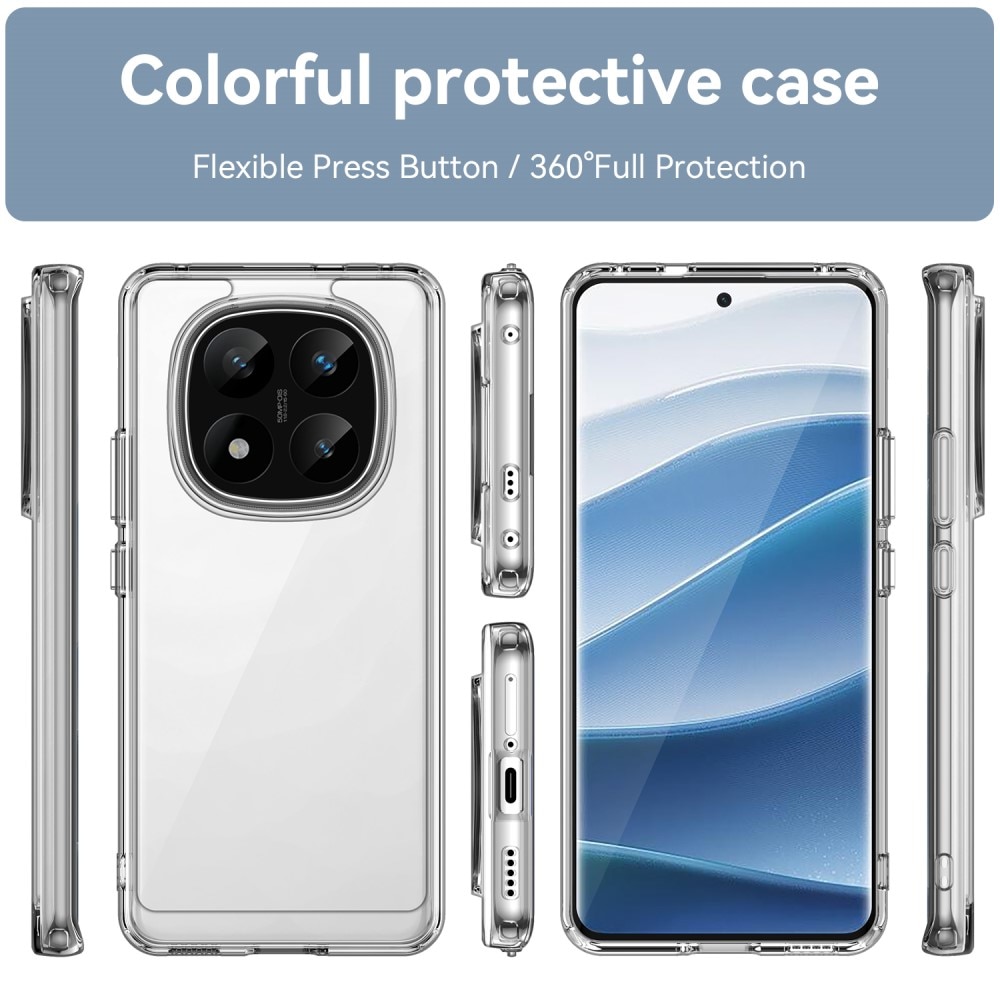 Xiaomi Redmi Note 14 Pro Plus Hybrid Case Transparent