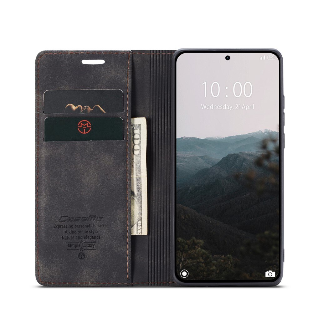 Xiaomi 14T Pro Slim Wallet Case Black