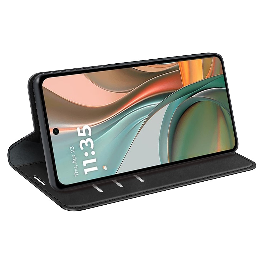 Motorola Moto G75 Slim Wallet Case Black