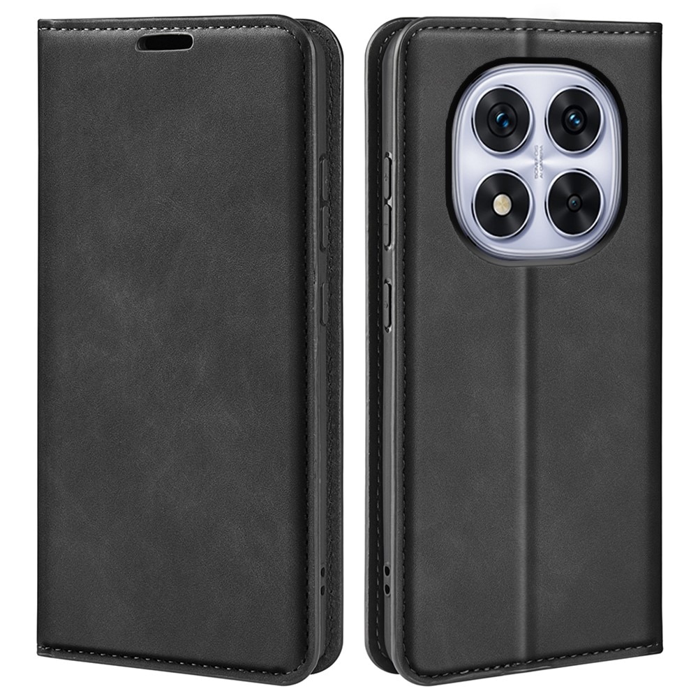 Xiaomi Redmi Note 14 Pro Slim Wallet Case Black