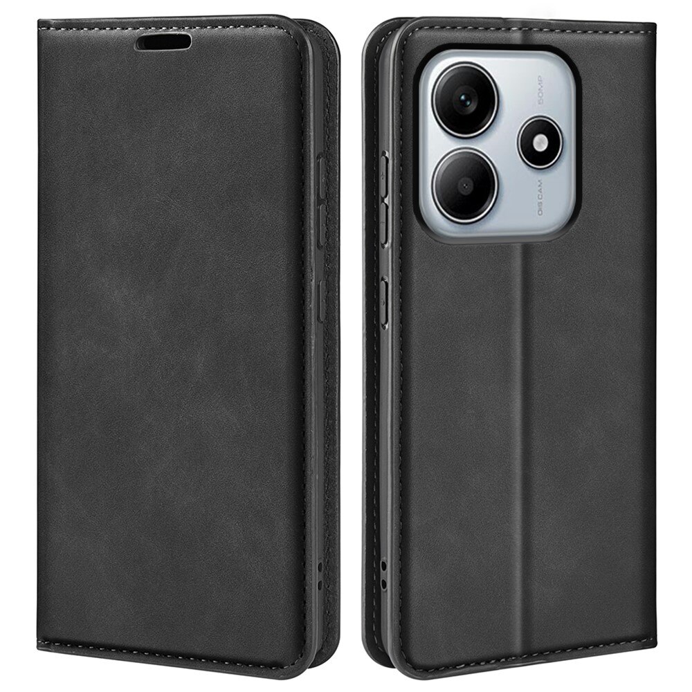 Xiaomi Redmi Note 14 5G Slim Wallet Case Black