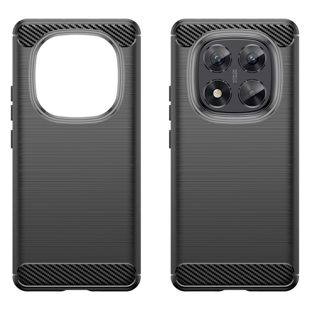 Xiaomi Redmi Note 14 Pro Brushed TPU Case Black