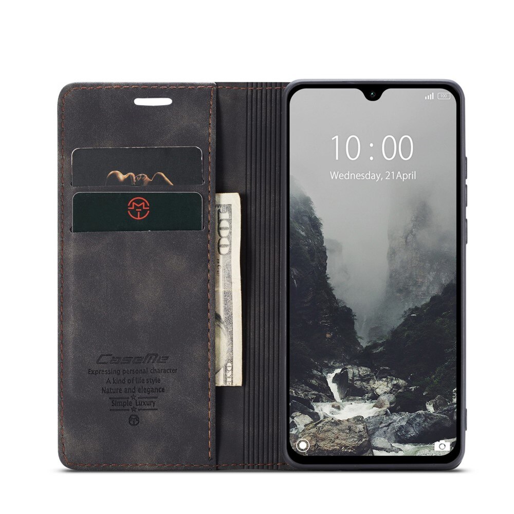 Xiaomi Redmi 14C Slim Wallet Case Black