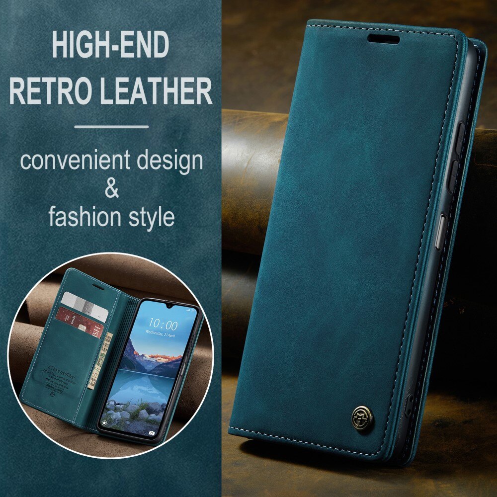 Xiaomi Redmi 14C Slim Wallet Case Blue