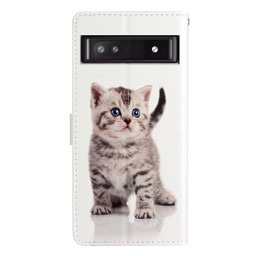 Google Pixel 9a Wallet Book Cover Kitten