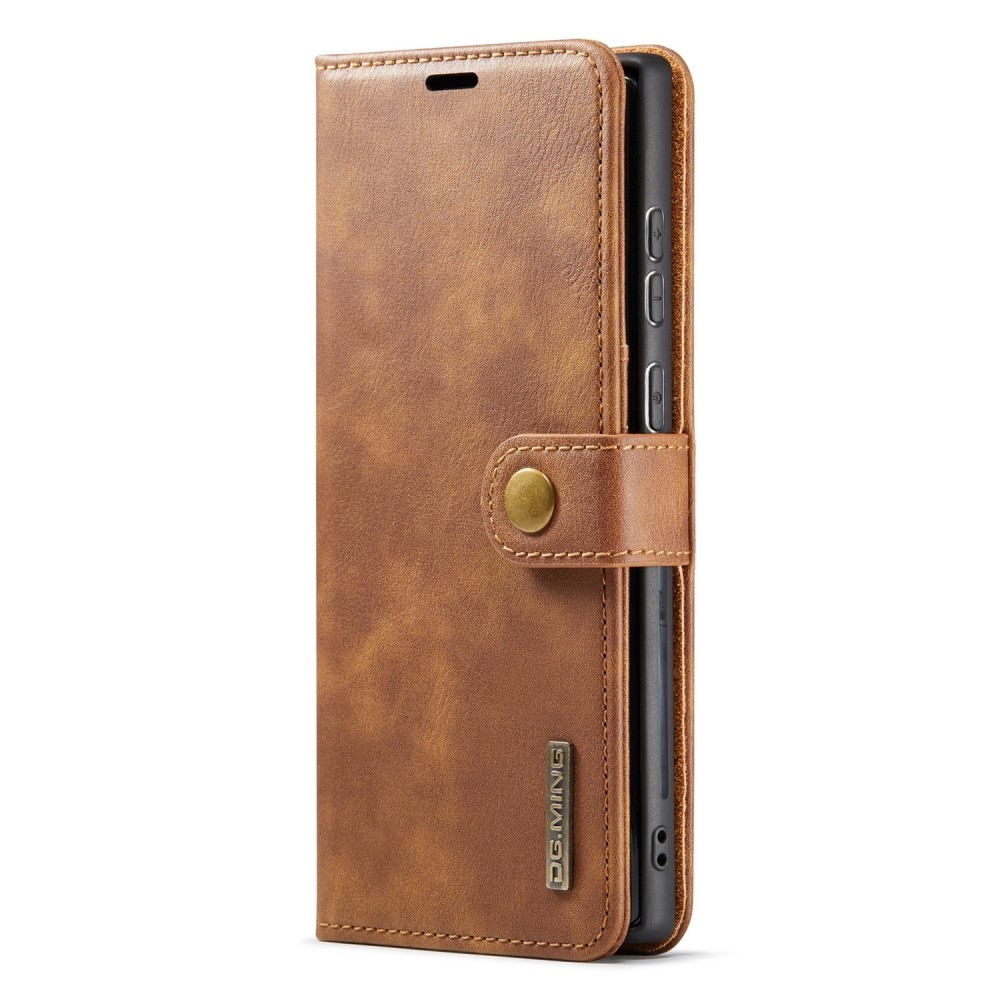 Samsung Galaxy S25 Ultra Magnet Wallet Cognac