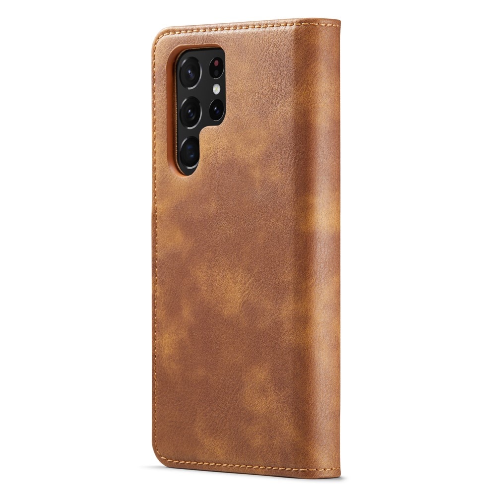 Samsung Galaxy S25 Ultra Magnet Wallet Cognac