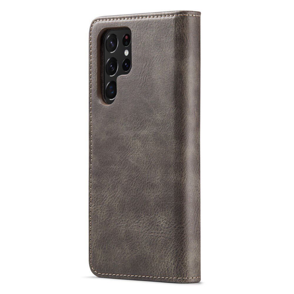 Samsung Galaxy S25 Ultra Magnet Wallet Brown