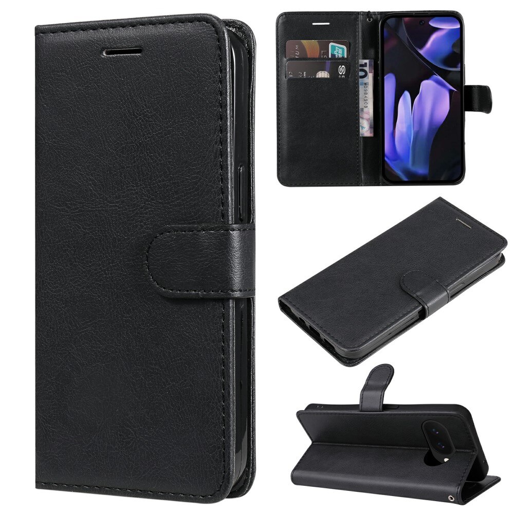 Google Pixel 9a Wallet Case Black