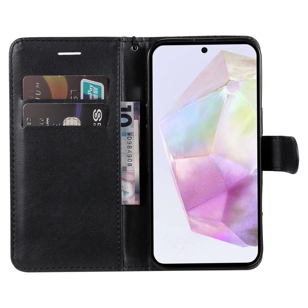 Samsung Galaxy A36 Wallet Case Black