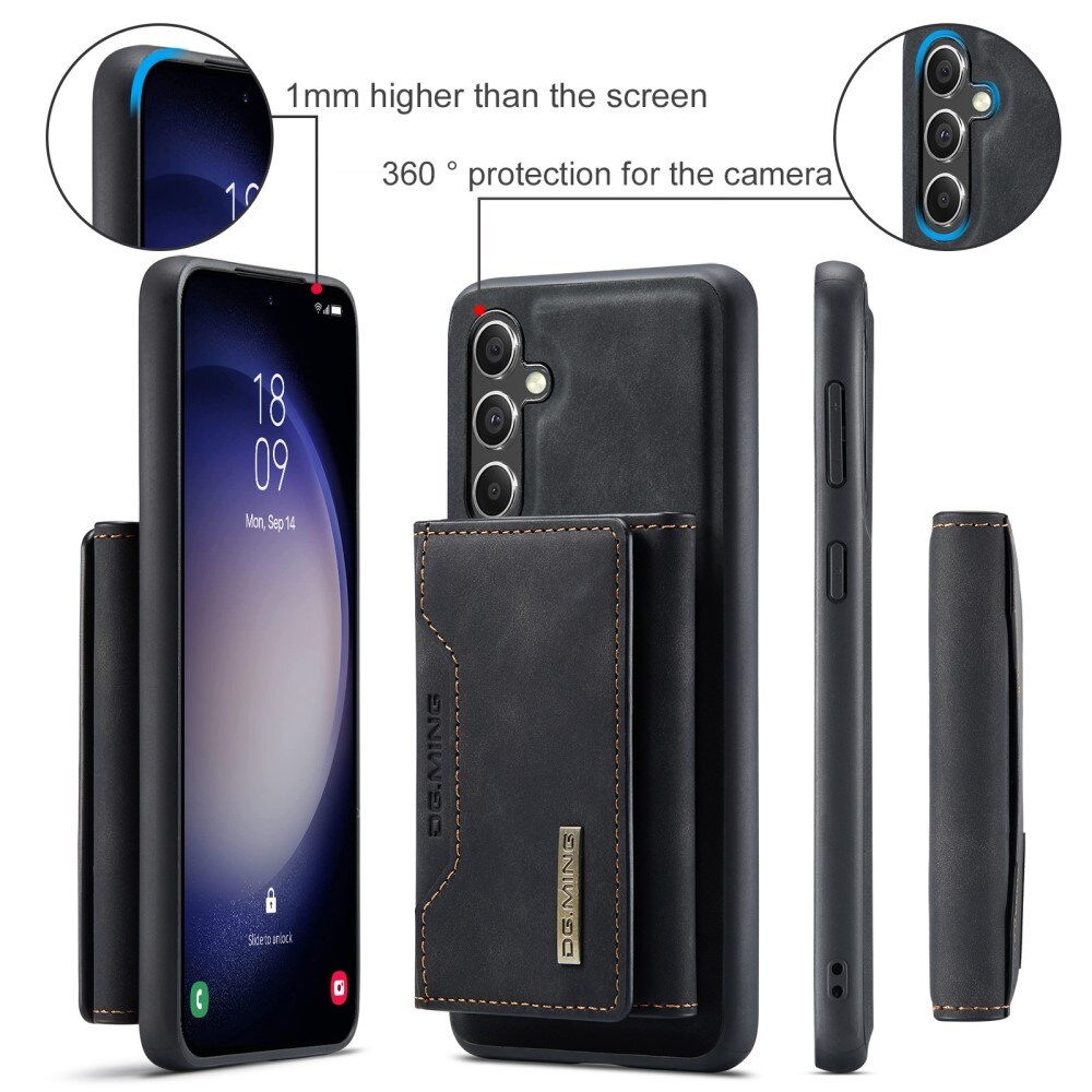 Samsung Galaxy S25 Plus Magnetic Card Slot Case Black