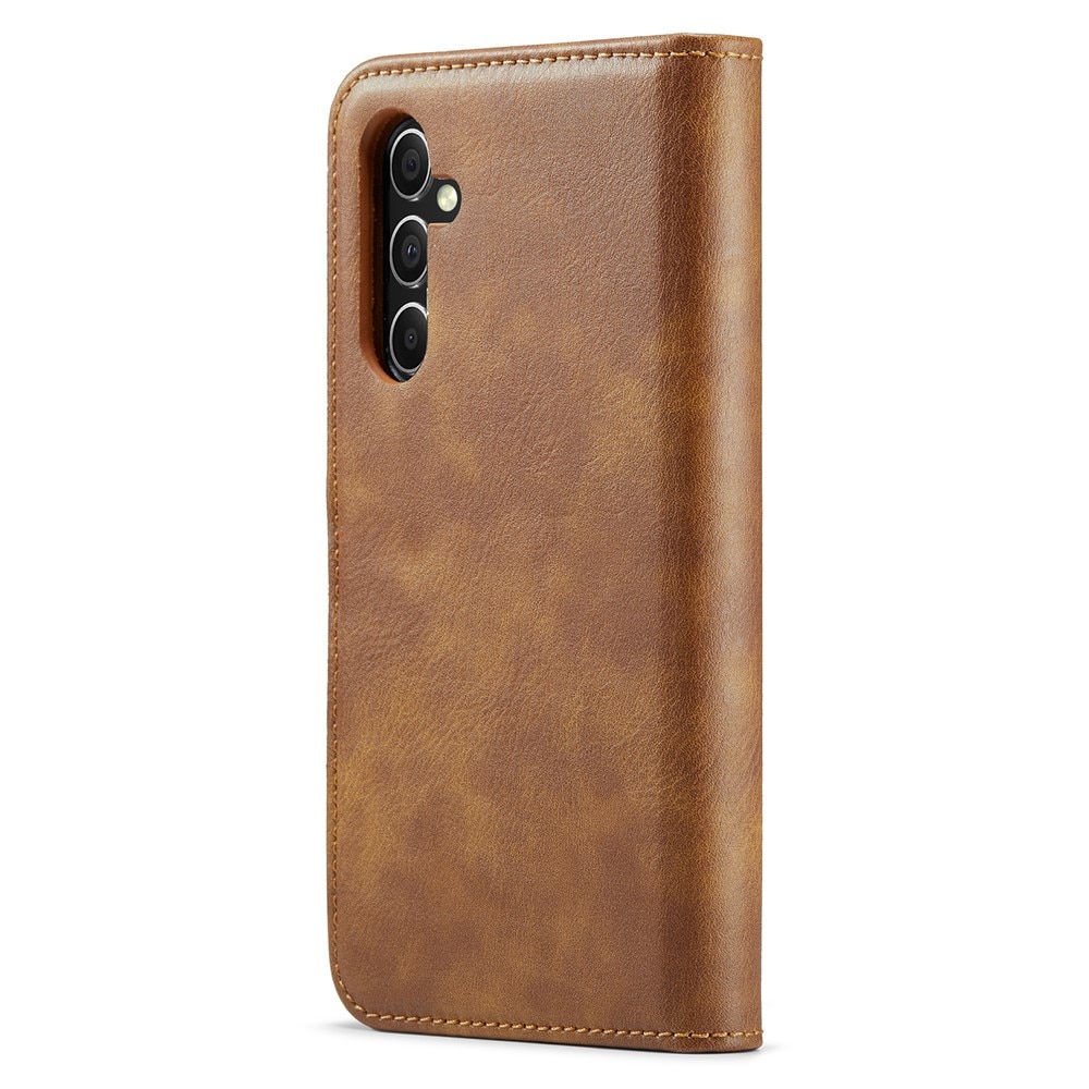 Samsung Galaxy S25 Magnet Wallet Cognac