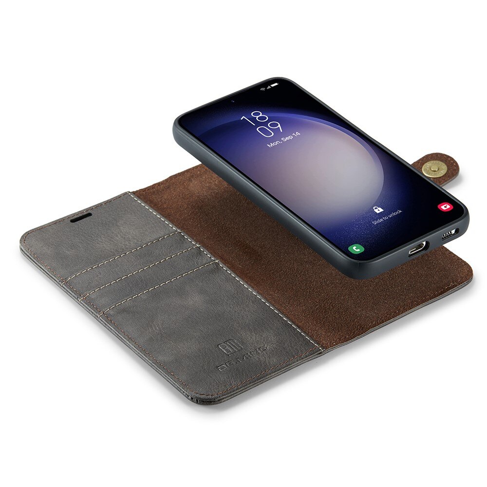 Samsung Galaxy S25 Magnet Wallet Brown