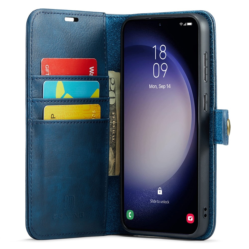 Samsung Galaxy S25 Magnet Wallet Blue