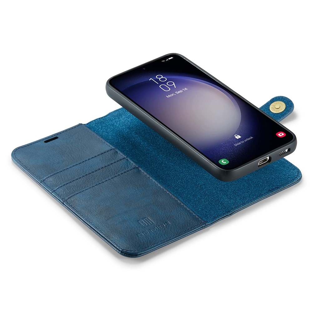 Samsung Galaxy S25 Magnet Wallet Blue