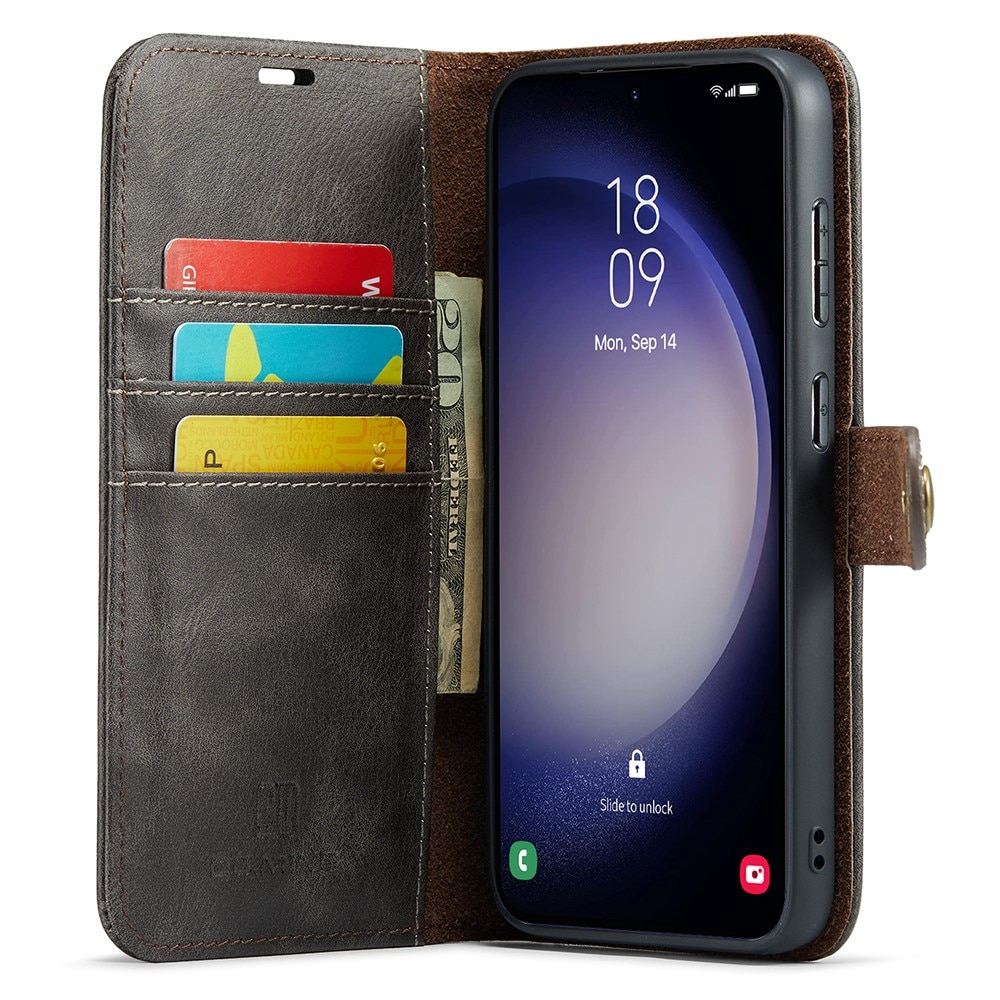 Samsung Galaxy S25 Plus Magnet Wallet Brown