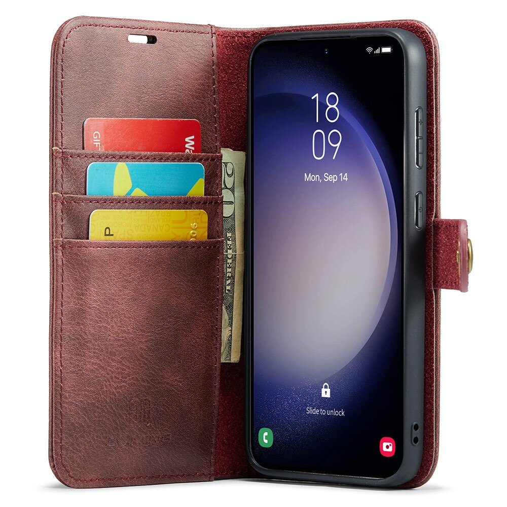 Samsung Galaxy S25 Plus Magnet Wallet Red