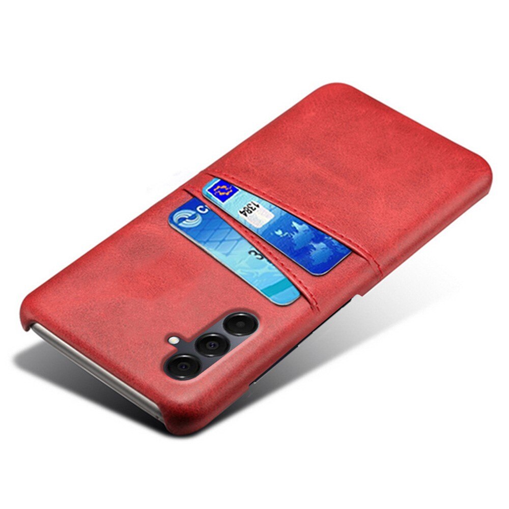 Samsung Galaxy A16 Card Slots Case Red