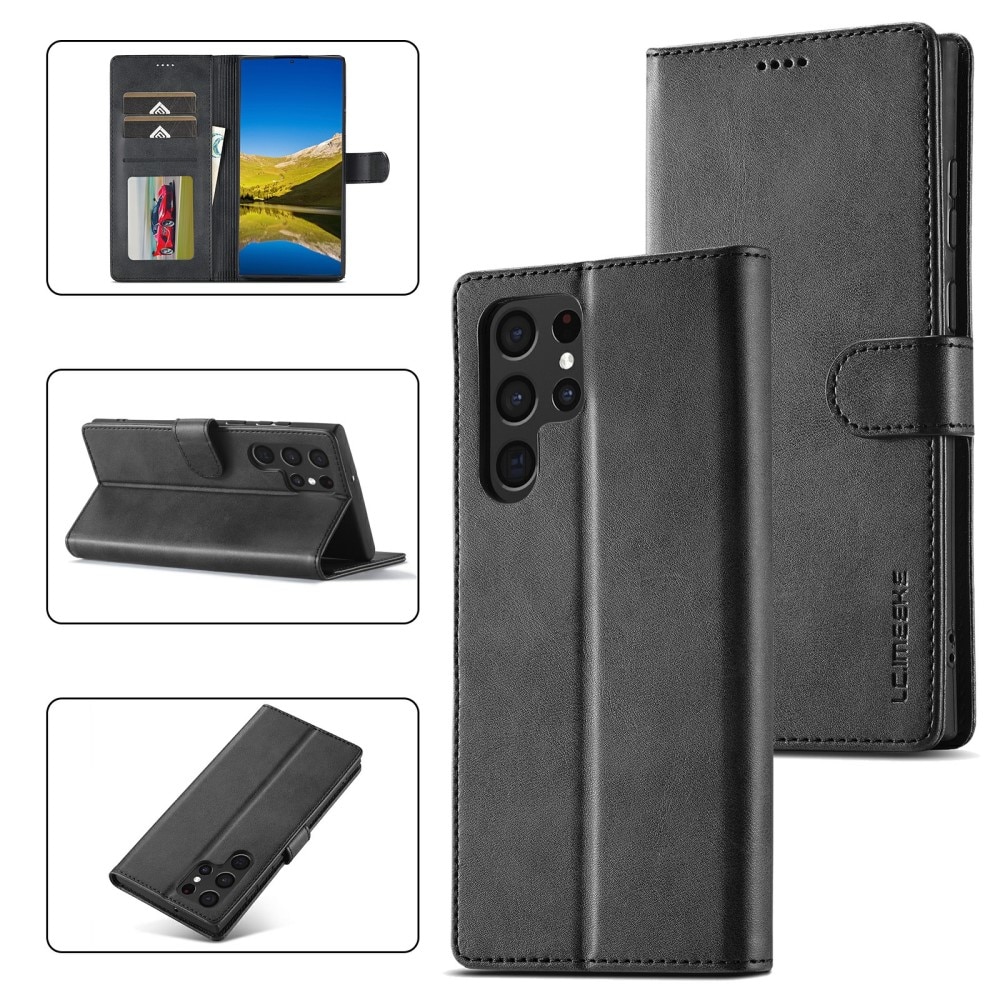 Samsung Galaxy S25 Ultra Wallet Case Black