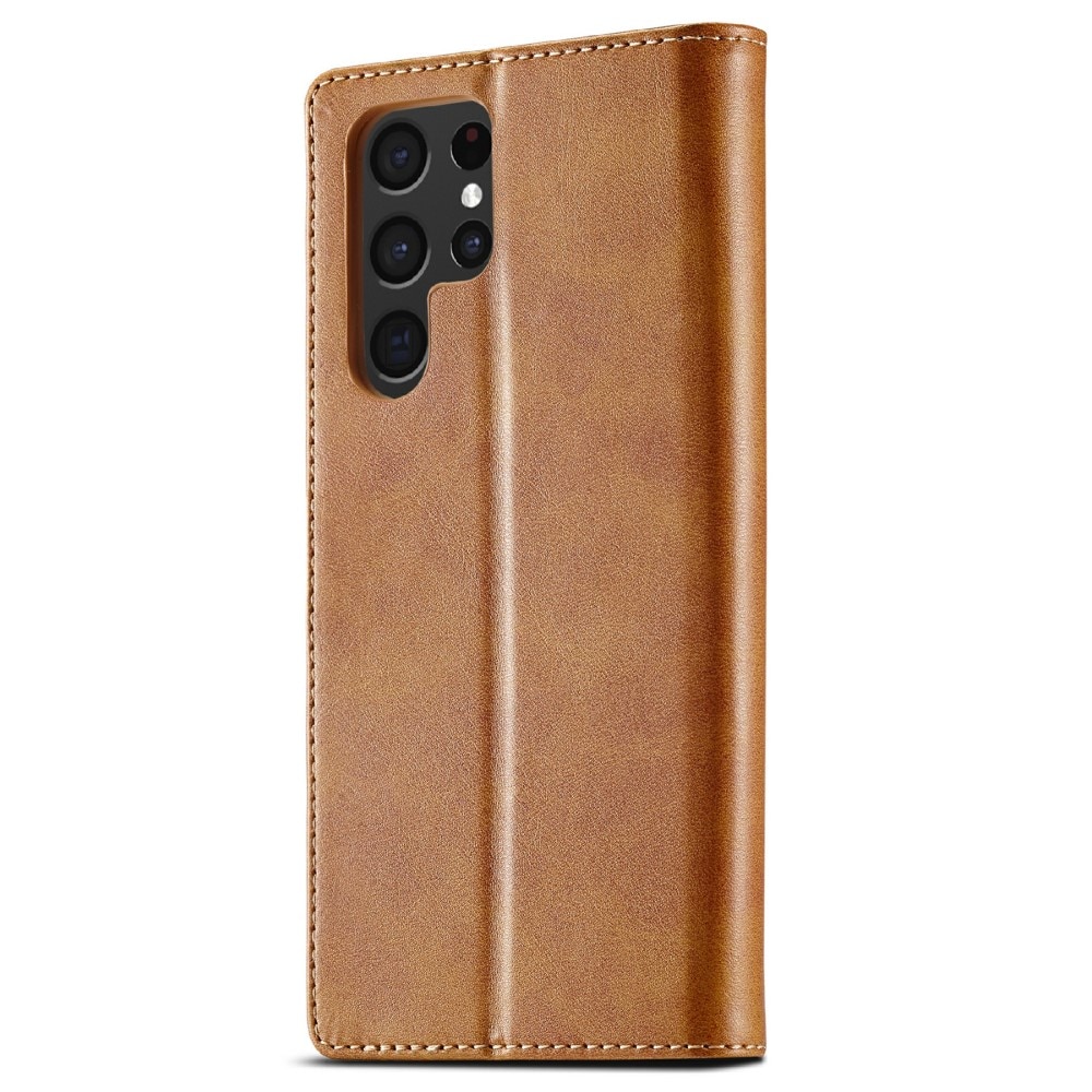 Samsung Galaxy S25 Ultra Wallet Case Cognac