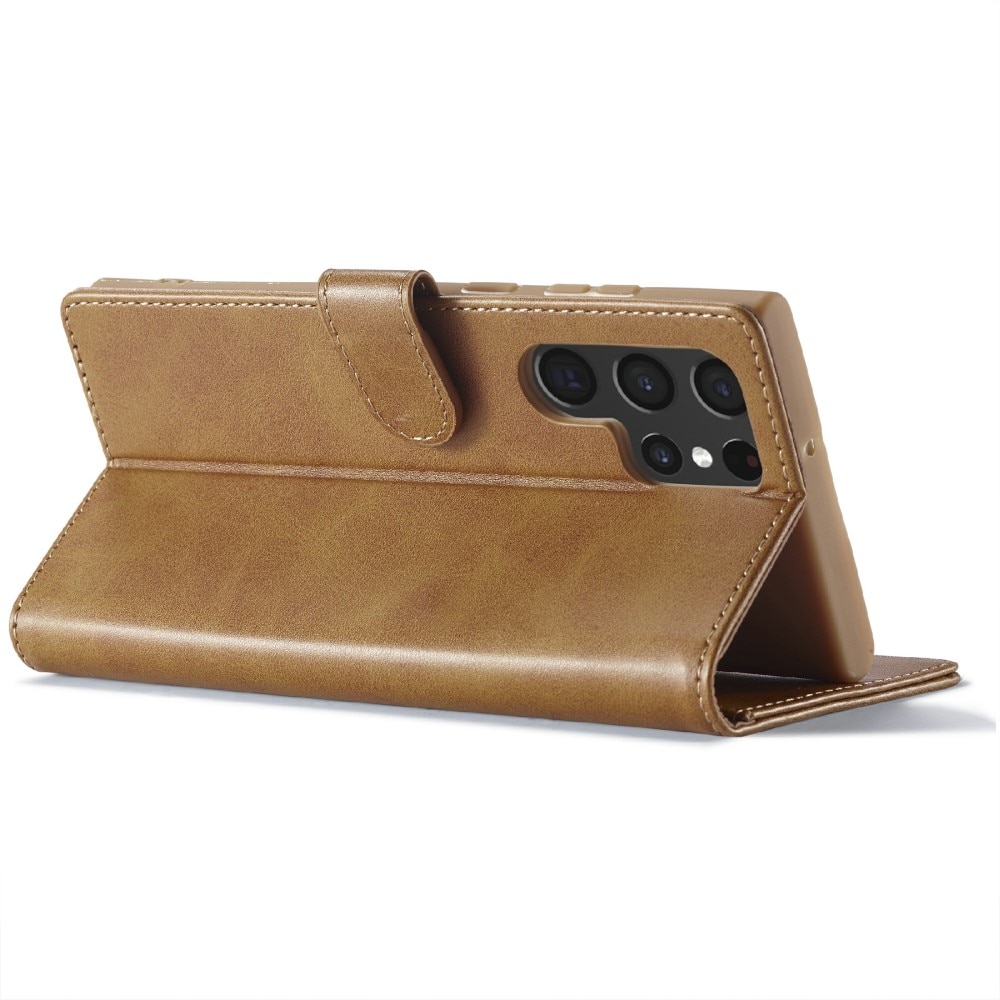 Samsung Galaxy S25 Ultra Wallet Case Cognac