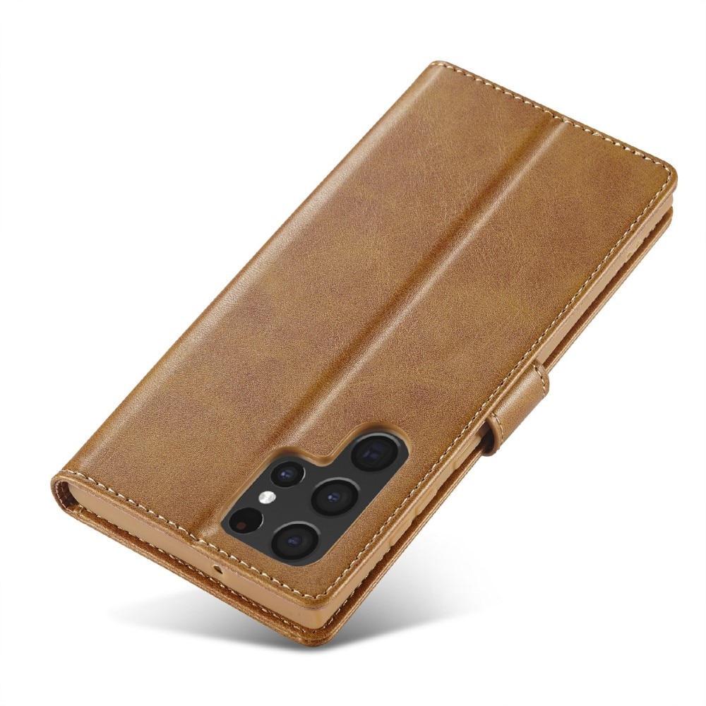 Samsung Galaxy S25 Ultra Wallet Case Cognac