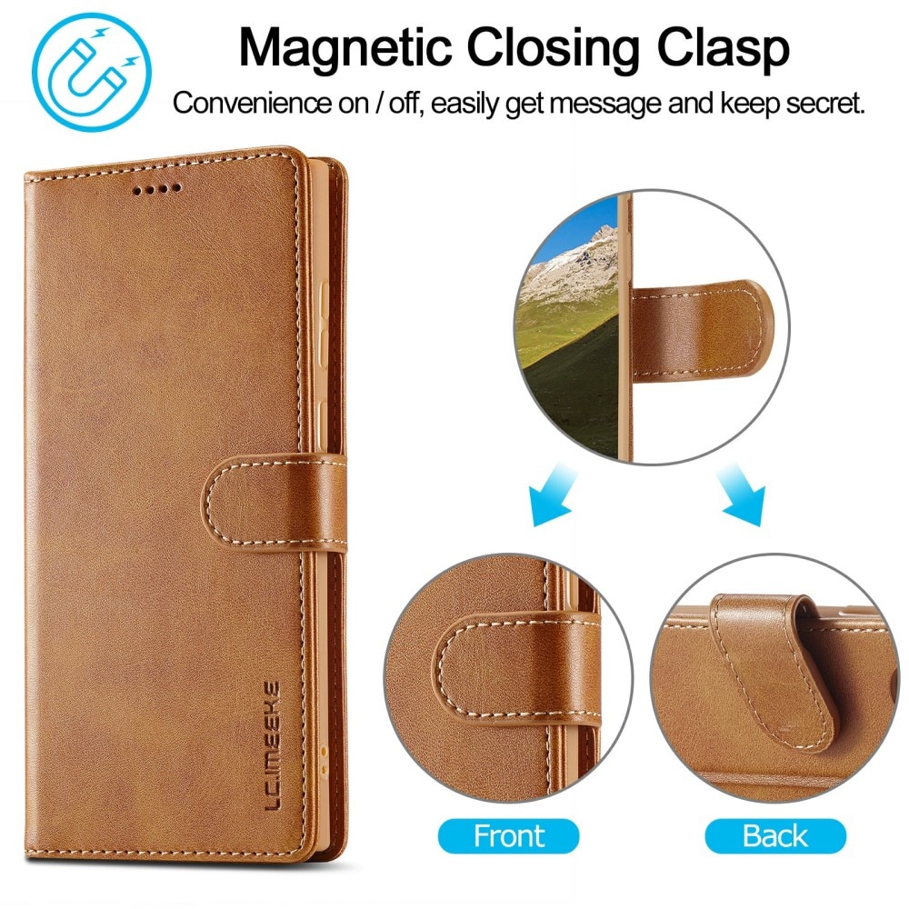 Samsung Galaxy S25 Ultra Wallet Case Cognac