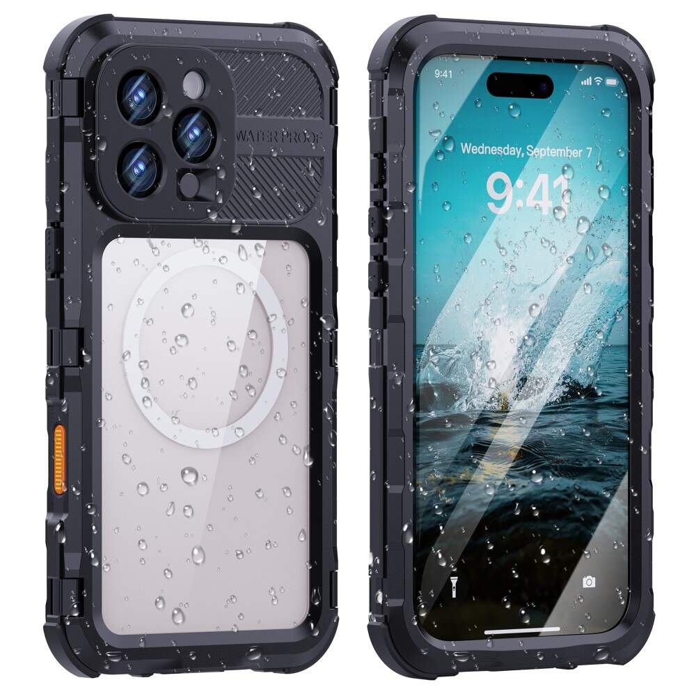 iPhone 16 Pro Max Waterproof Case MagSafe Transparent