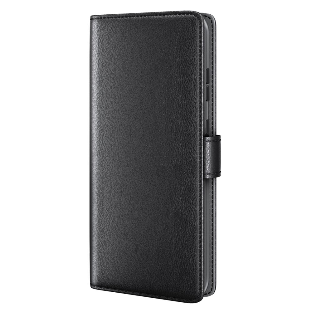 Xiaomi 15 Genuine Leather Wallet Case Black