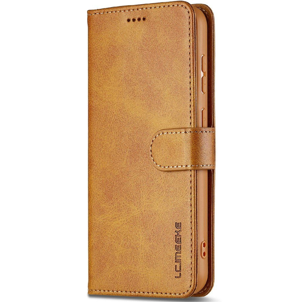 Samsung Galaxy S25 Wallet Case Cognac