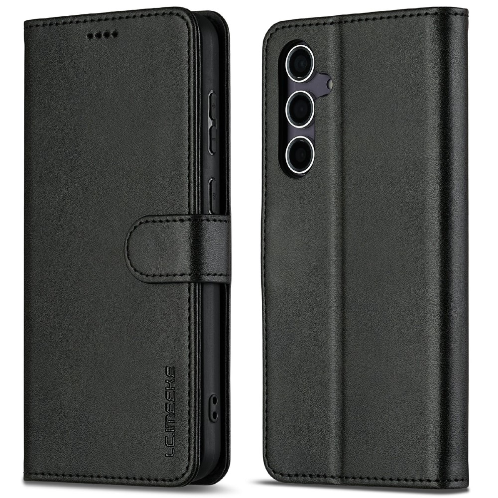 Samsung Galaxy S25 Wallet Case Black