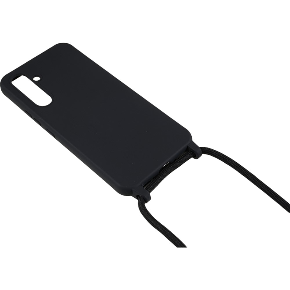 Samsung Galaxy S25 Cover Neck Strap Black