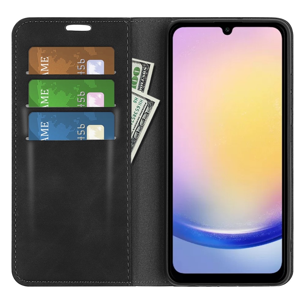 Samsung Galaxy A26 Slim Wallet Case Black