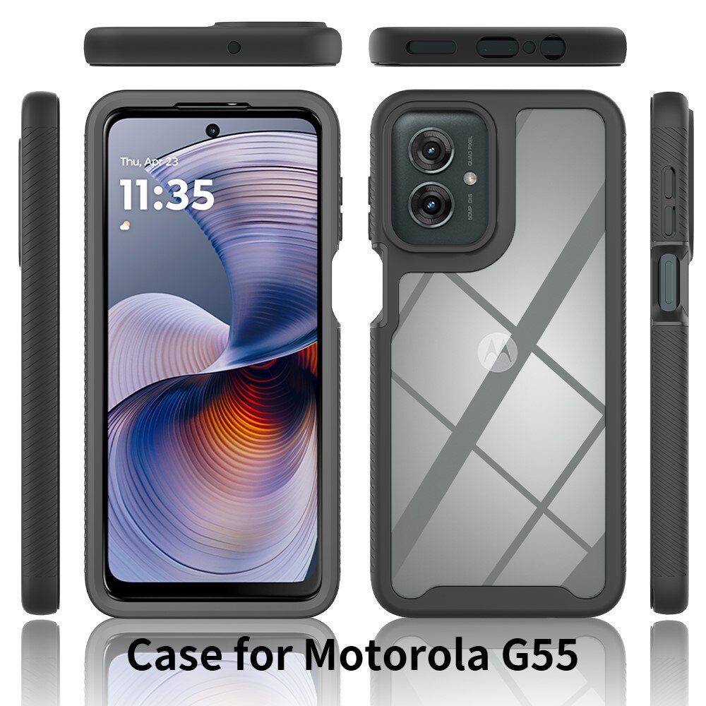 Motorola Moto G55 Full Protection Case Black