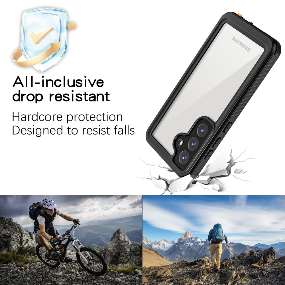 Samsung Galaxy S25 Waterproof Case Transparent