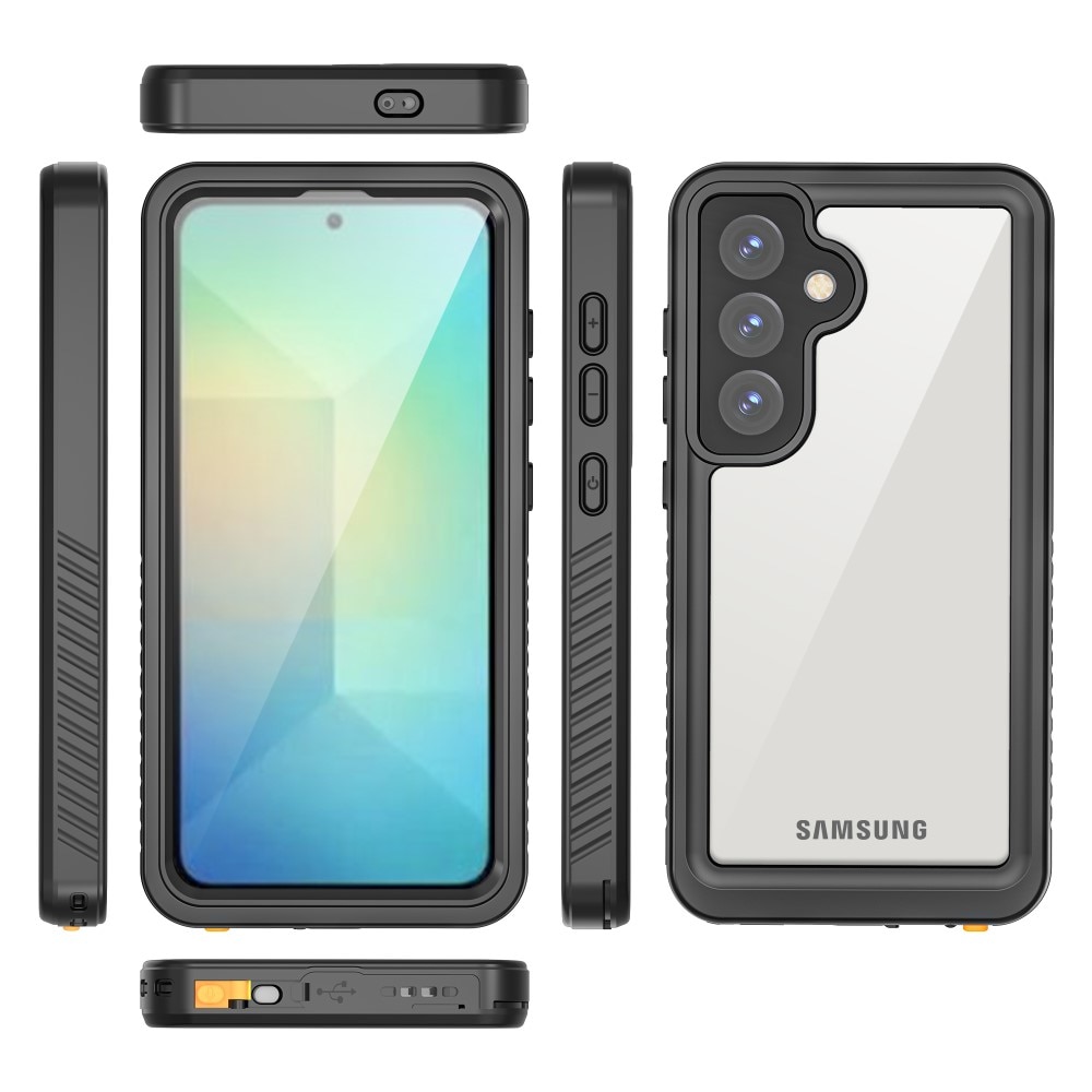 Samsung Galaxy S25 Waterproof Case Transparent