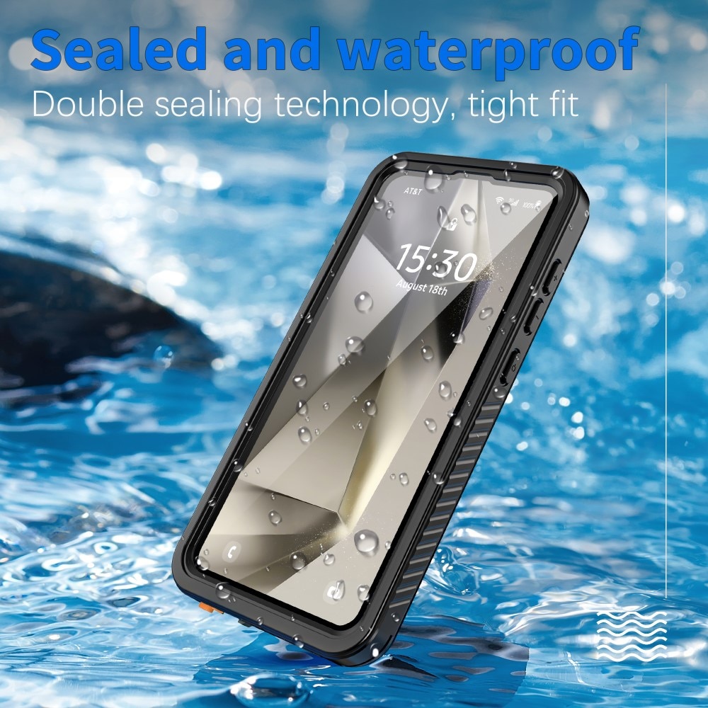 Samsung Galaxy S25 Plus Waterproof Case Transparent