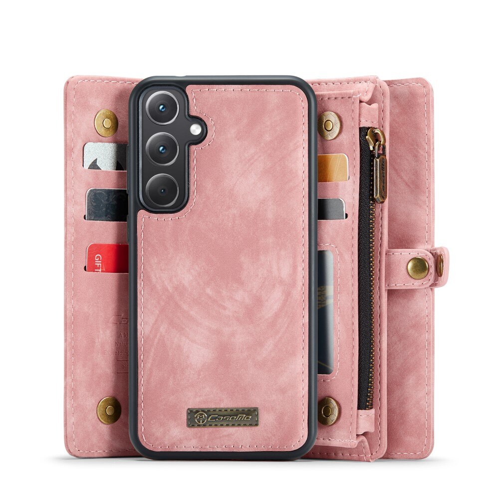 Samsung Galaxy A36 Multi-slot Wallet Case Pink