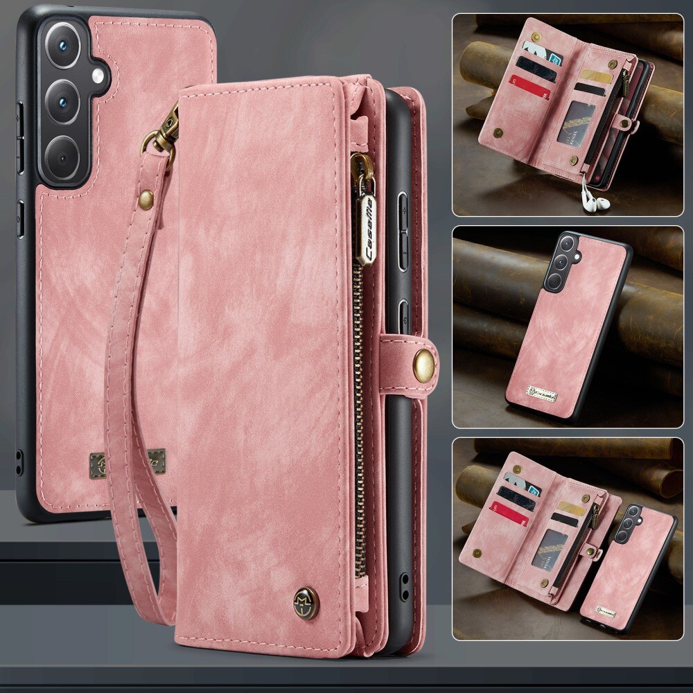 Samsung Galaxy A36 Multi-slot Wallet Case Pink