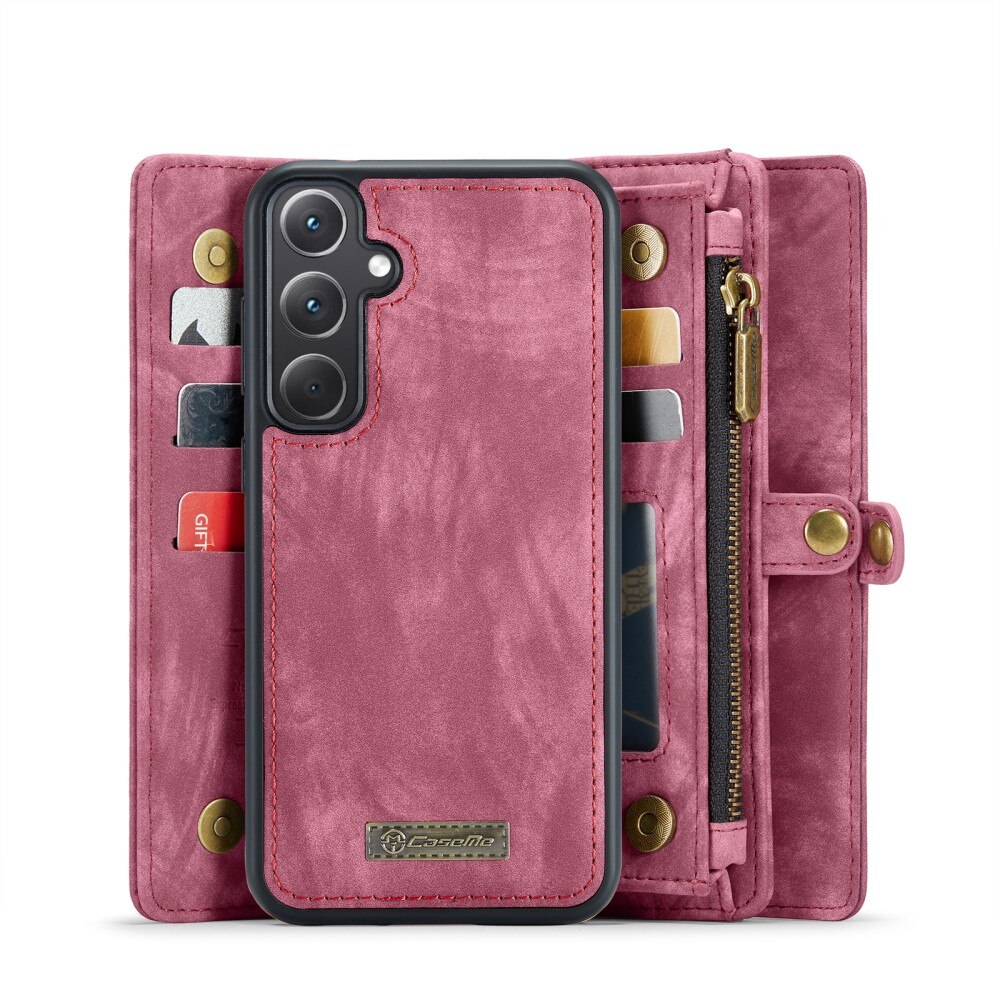 Samsung Galaxy A36 Multi-slot Wallet Case Red