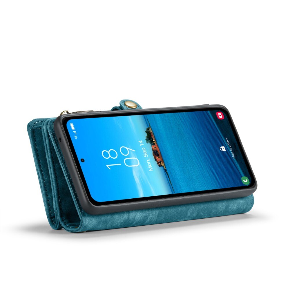 Samsung Galaxy A36 Multi-slot Wallet Case Blue