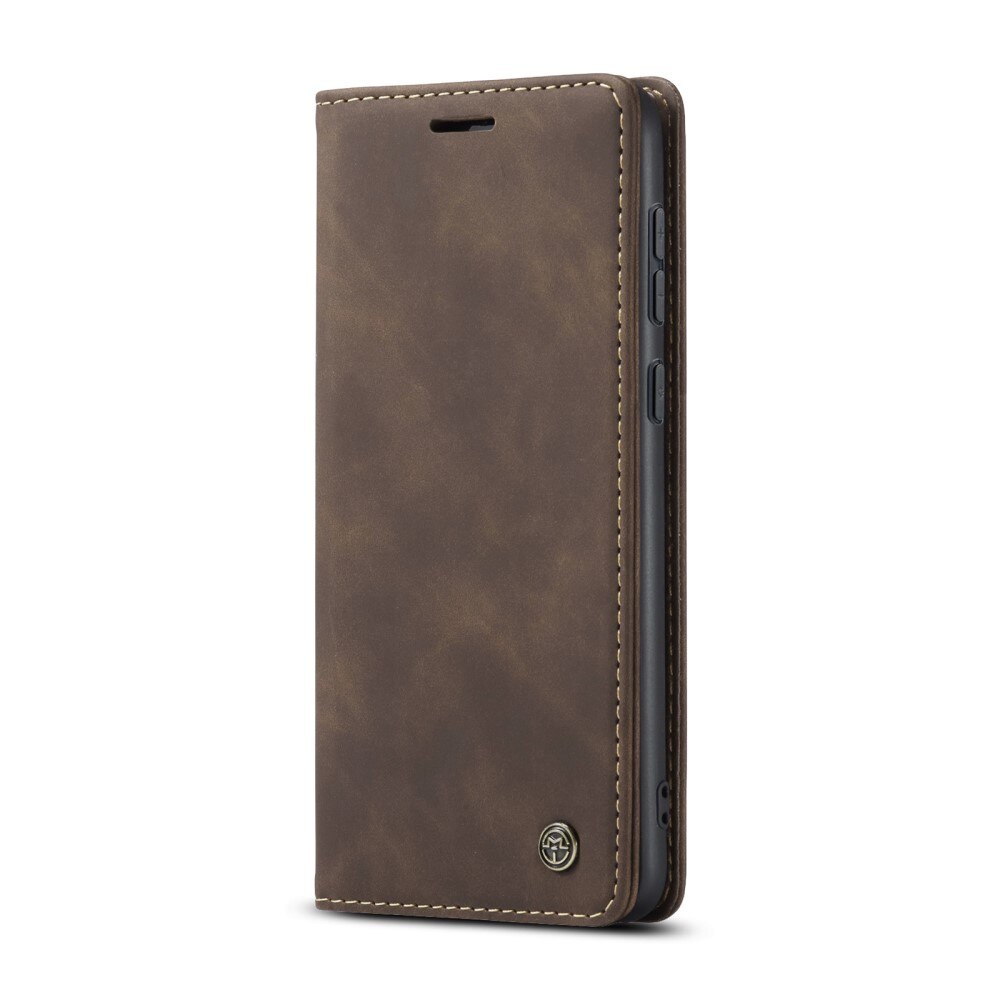 Samsung Galaxy A36 Slim Wallet Case Brown