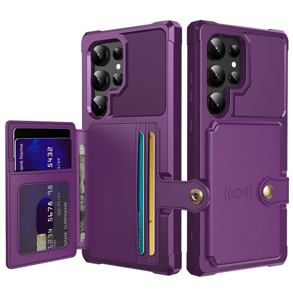 Samsung Galaxy S25 Ultra Tough Multi-slot Case Purple