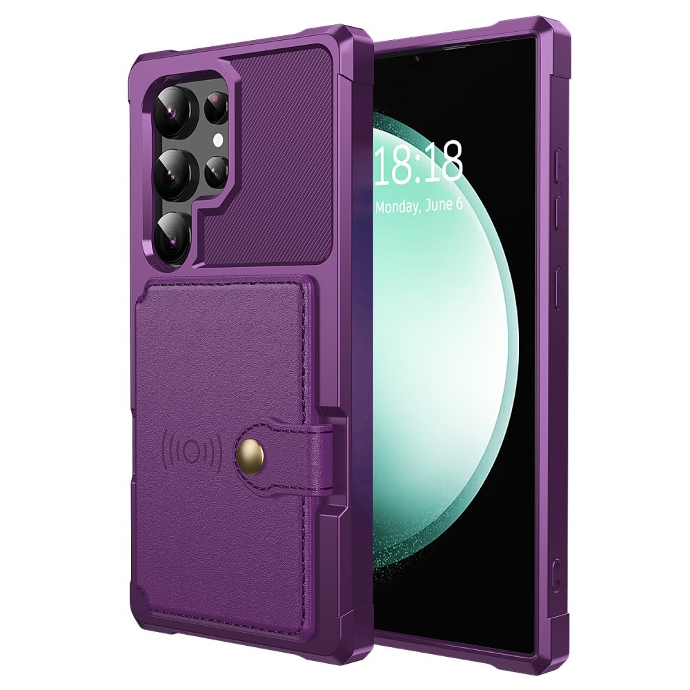 Samsung Galaxy S25 Ultra Tough Multi-slot Case Purple