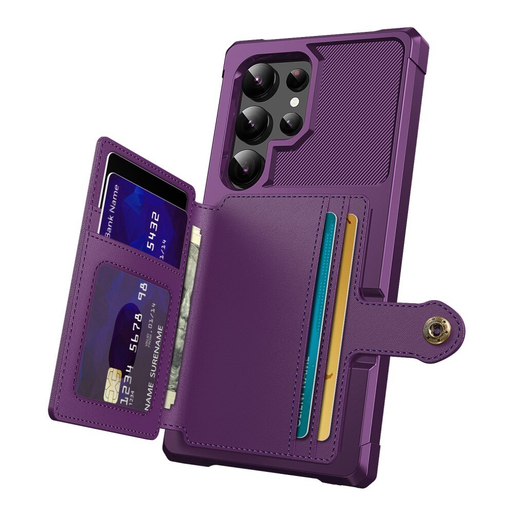 Samsung Galaxy S25 Ultra Tough Multi-slot Case Purple