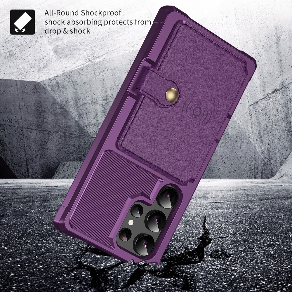 Samsung Galaxy S25 Ultra Tough Multi-slot Case Purple