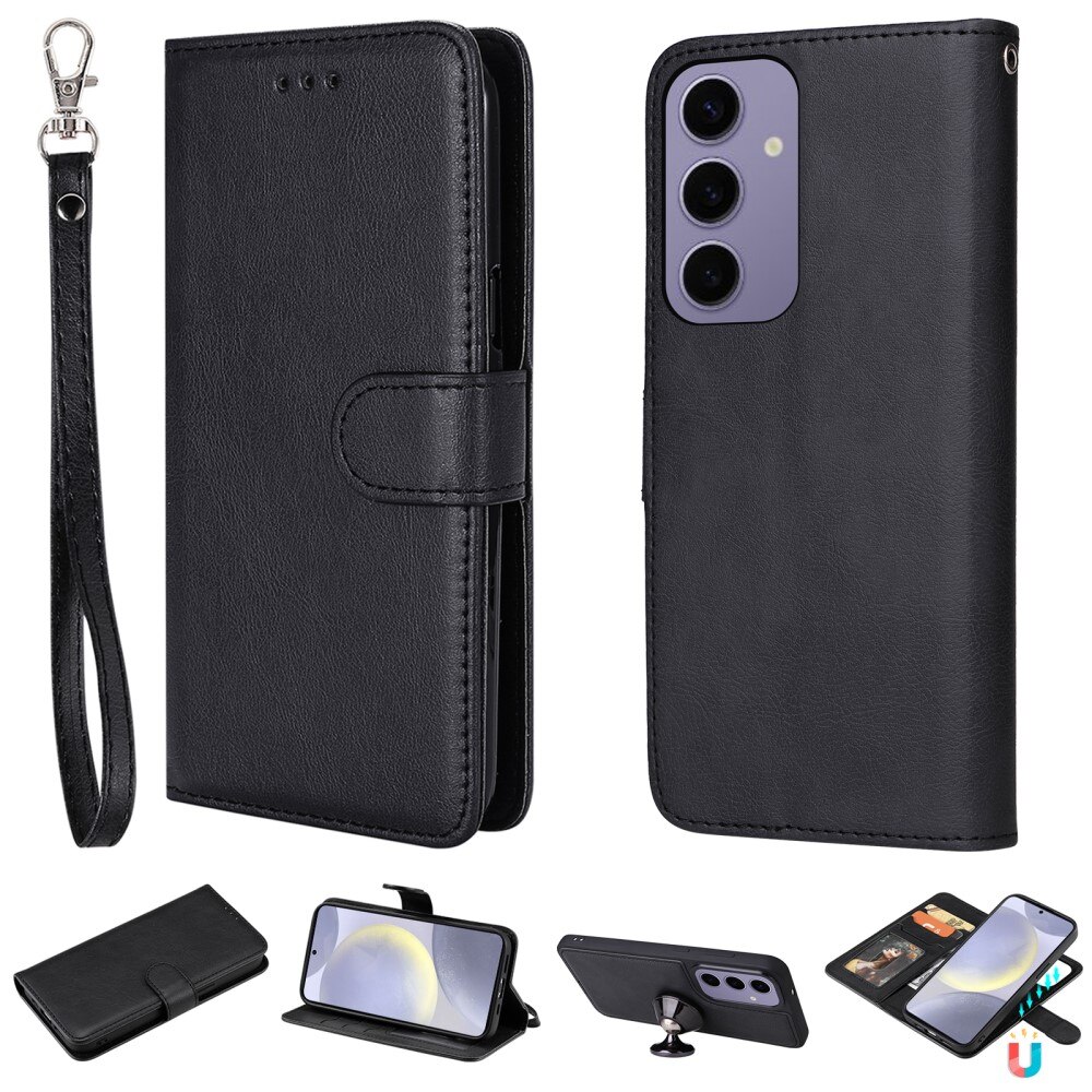 Samsung Galaxy S25 Plus Magnetic Book Cover Black