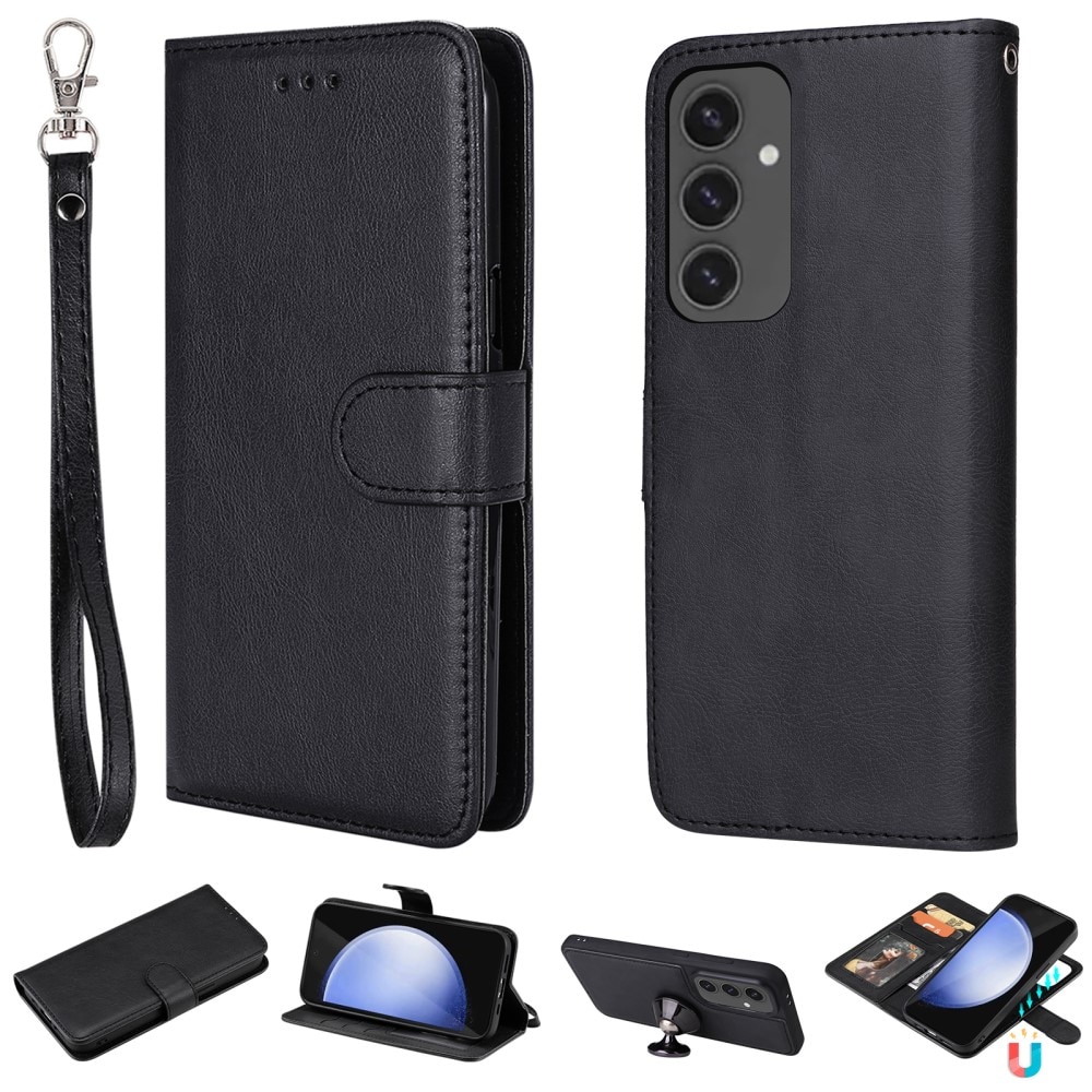 Samsung Galaxy S24 FE Magnetic Book Cover Black